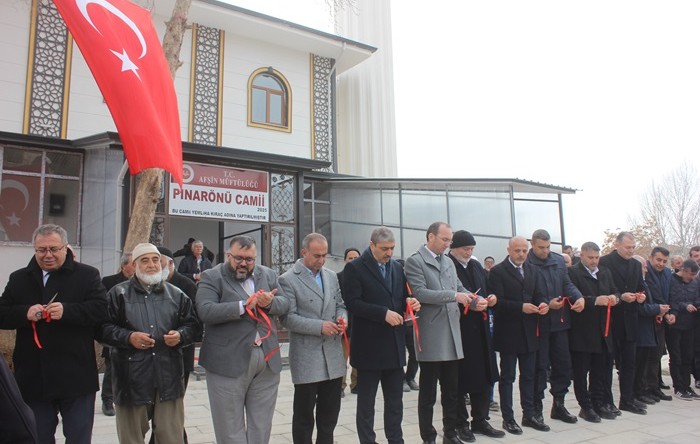 Afşin’de Pınarönü Camiinin açılışı yapıldı.