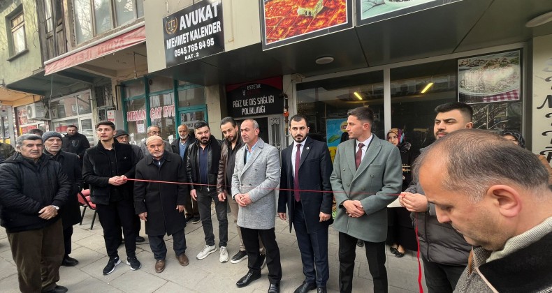 Av.Mehmet Kalender, Afşin’de Hukuk Bürosu açtı.